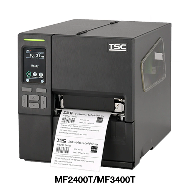 Терминал/принтер штрихкодов TSC MF2400 MF3400T, ярлык продукта, метка этикетка для билета, стойкая к стирке