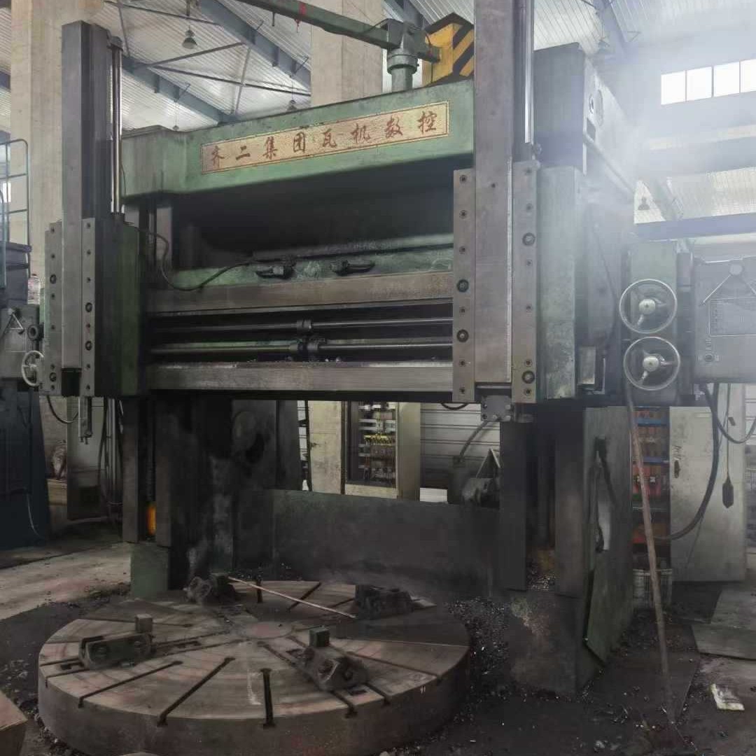 处理二手齐二瓦机C5225立式车床工作台转速63