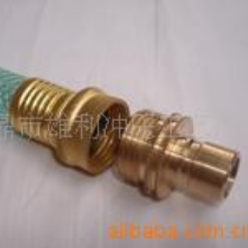 厂家供应  八角铜接头 螺纹螺帽数控加工 园林农业灌溉接头加工