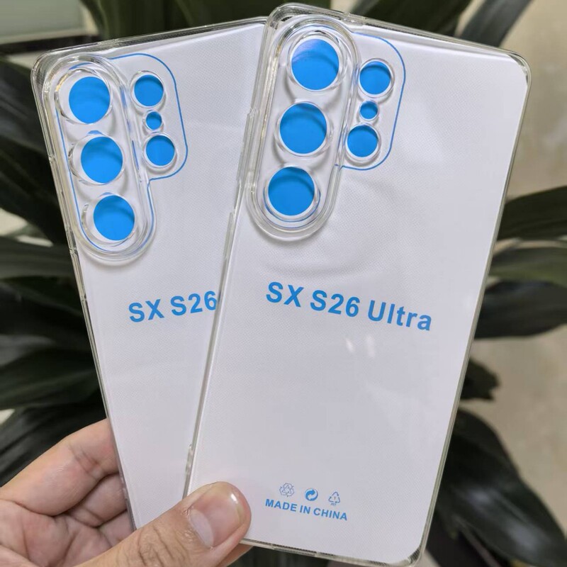 S26Pro Samsung High-Transparency Tpu Thickened Transparent Phone Case Suitable for S25Ultra/S26Ultra/S25 S26Pro Samsung High-Transparency Tpu Thickened Transparent Phone Case Suitable for S25Ultra/S26Ultra/S25