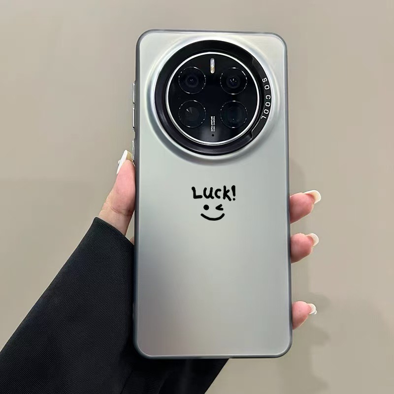 La nueva cara sonriente es adecuada para la carcasa del teléfono móvil Huawei mate60Pro p70 simple disfrute 70 gloria 100nova12