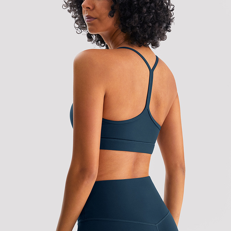 Nulrx nueva ropa de yoga desnudo chaleco pilates deportes ropa interior las mujeres sexy belleza espalda fitness sujetador yoga