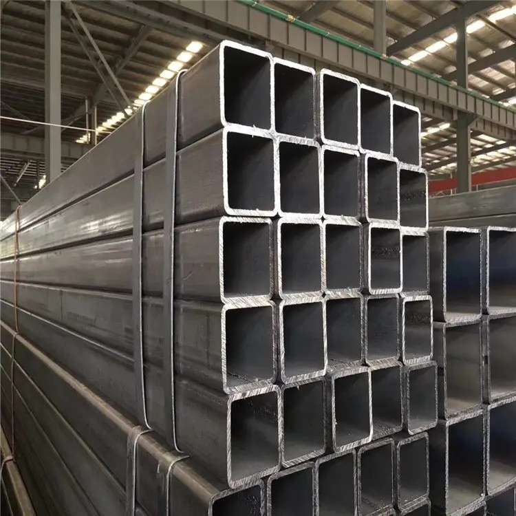 安徽现货热镀锌方管厚壁矩形管镀锌方通大棚方管无缝方钢管矩形管
