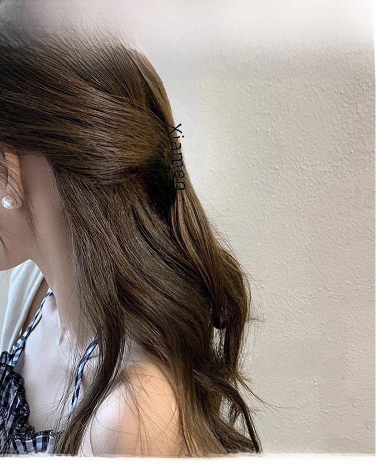 Satijnen strik haarclip voor dames elegante haaraccessoire_voghion.com