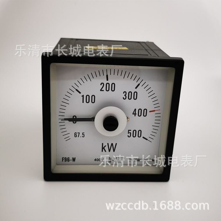 供应 F96-W 67.5-500KW 1000/5 400V 三相功率测量仪表 广角度