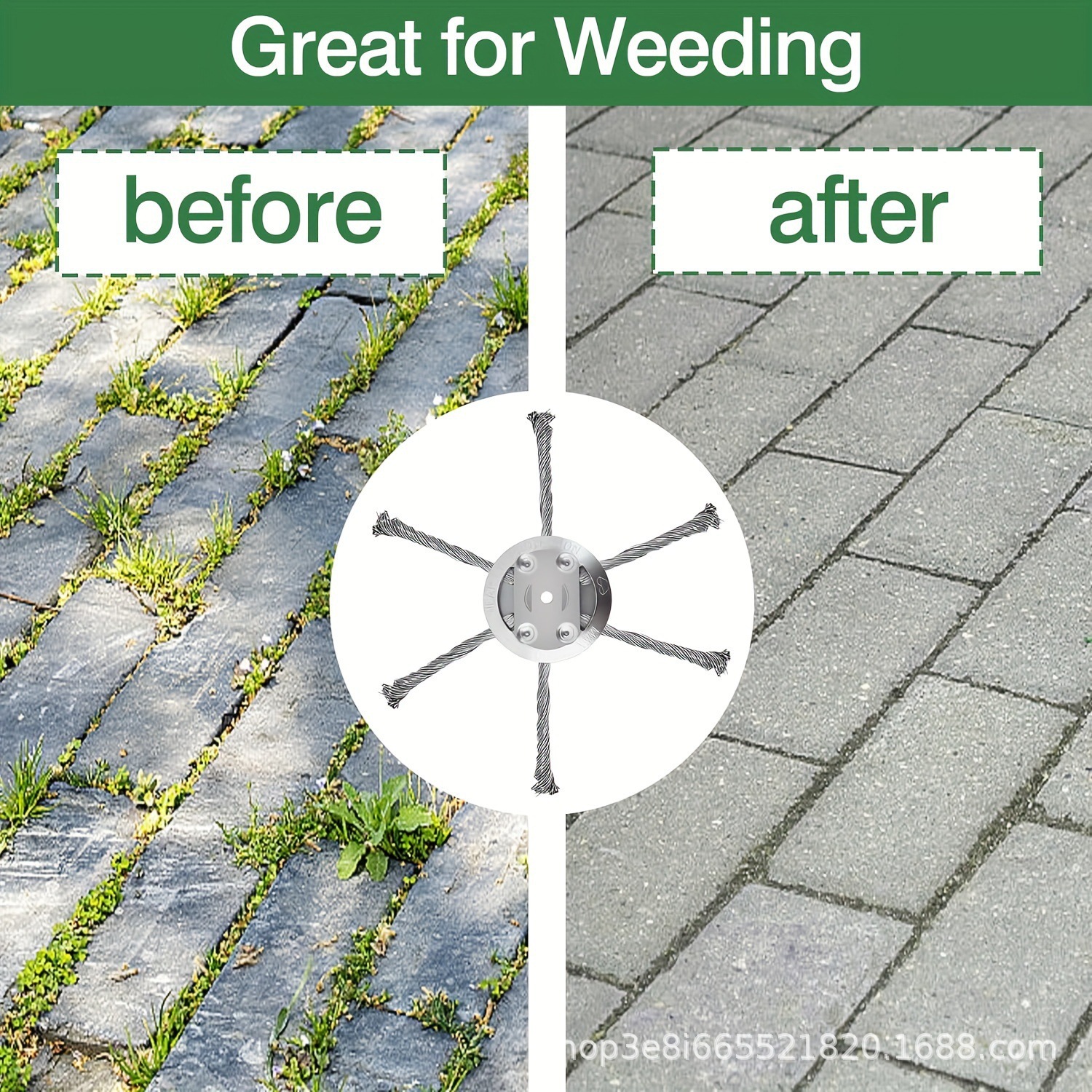 Lawn mower steel wire weeding blade 6inch grass cutting head weeding disc garden accessory blade