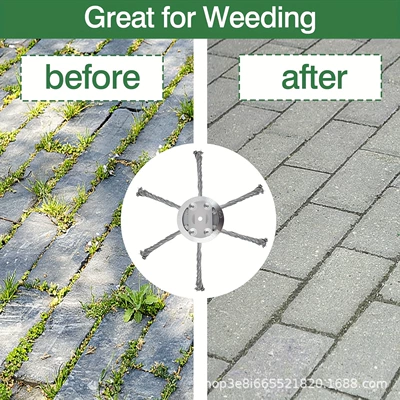 Otbiçən başlıqları weeding blade 6inch grass