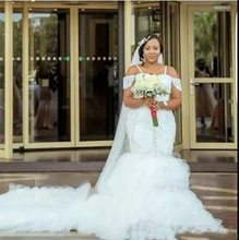 外貿婚紗禮服女2022新款Bridal魚尾結婚私人定新娘婚紗大碼顯瘦
