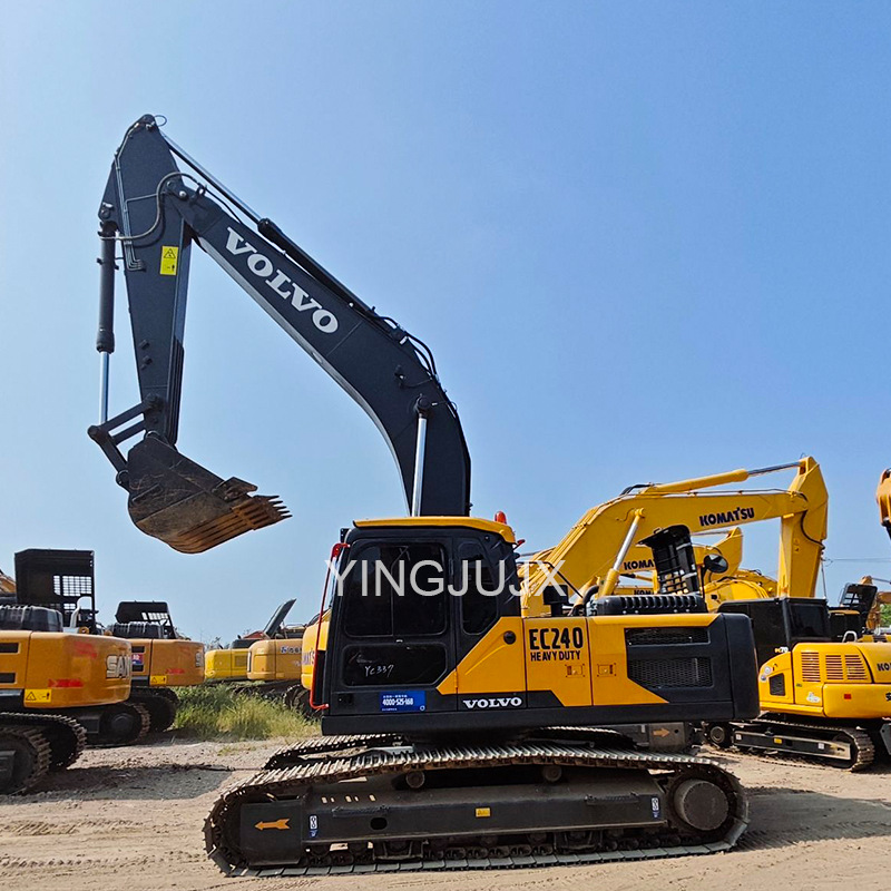 Excavadora de suministro de importación de comercio exterior Volvo 240 210 tipo de orugas 290 gran excavadora de construcción image 1