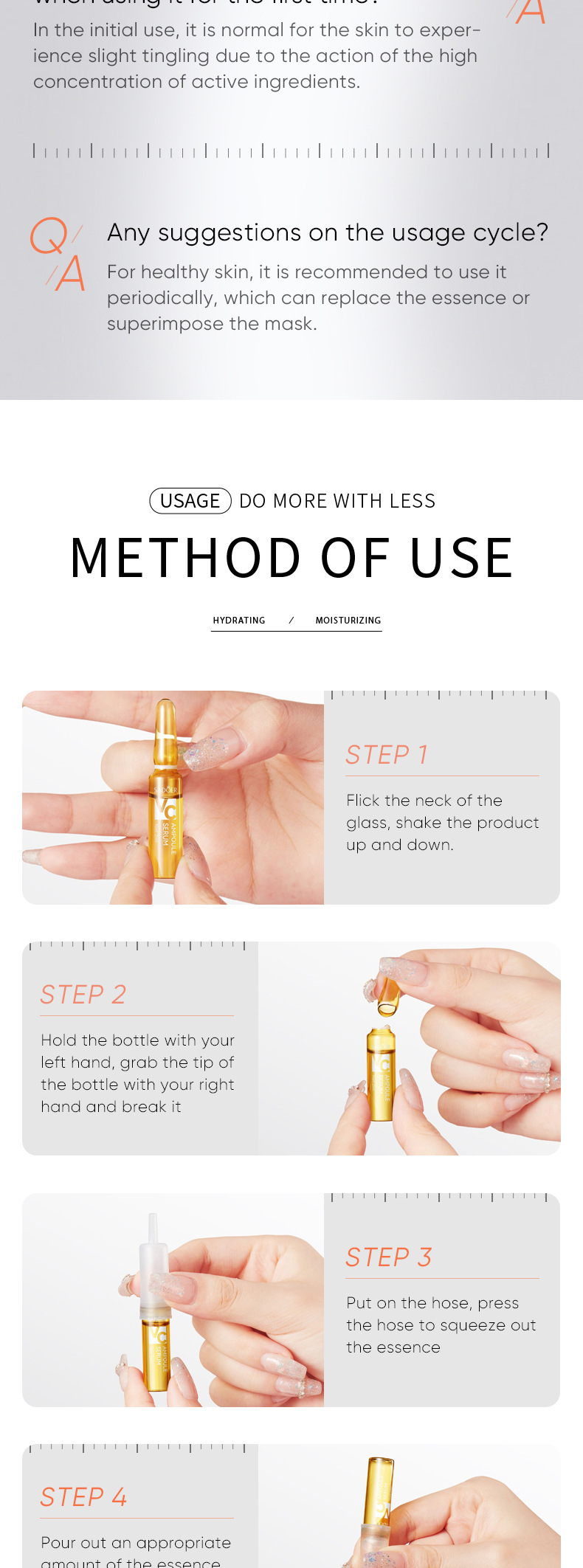 Title 11, Vitamin C Ampul Nemlendirici ve Gençleştirici. ...