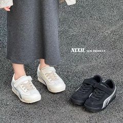 2025春秋新款儿童软底运动鞋中大童防滑板鞋轻便潮阿甘鞋网红潮款
