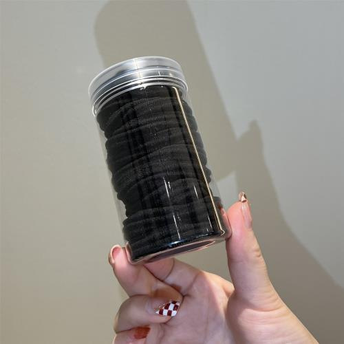 6#검은색 작은 머리끈 10개