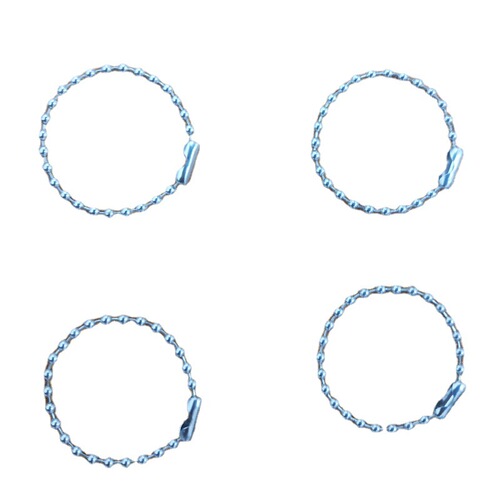 Wholesale accessories iron wave bead chain chain electroplating chain color wave bead chain nickel color chain metal wave bead chain