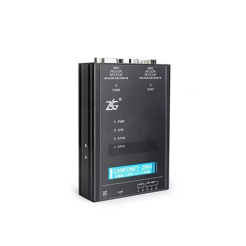 ZLG Zhiyuan Electronics Zhou Ligong Высокопроизводительное промышленное оборудование Ethernet к CANFD серии CANFDNET