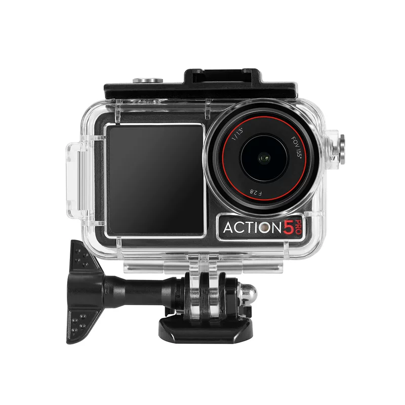 Applicable to DJI OSMO ACTION5 Pro/Action4/3 camera waterproof shell divers waterproof 60 meters