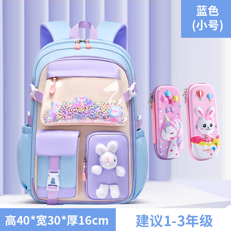 Caja azul + papelería