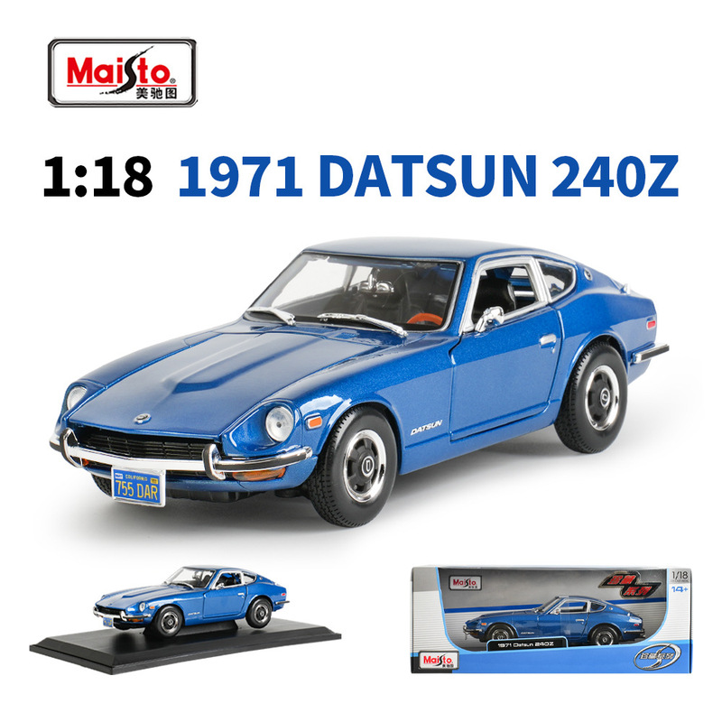 Meritor 1:18 Datsun 1971 Datsun 240Z Artificial Alloy Static Car Model Gift Meritor 1:18 Datsun 1971 Datsun 240Z Artificial Alloy Static Car Model Gift