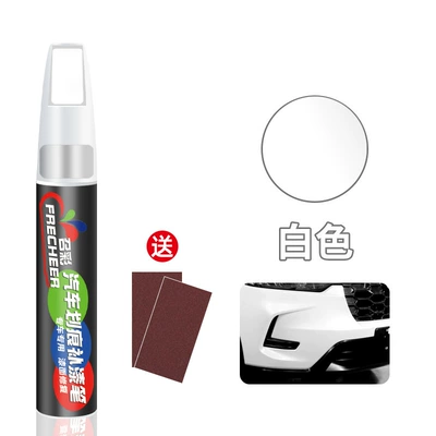 Avtomobil boya qələmləri – Parts Touch-Up Pen Matte Black - white-single-pen-comes-with-sandpaper-and-will-be-refunded-if-there-is-any-color-difference