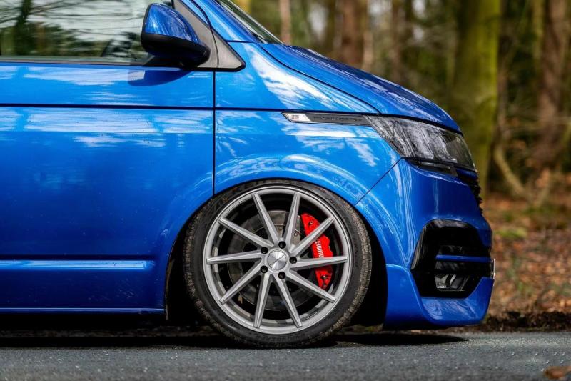 Suitable for Volkswagen Caravelle Multivan T6 T6.1 Abt Overseas R Version Wide Body Kit Front Lip Rear Lip Side Skirts