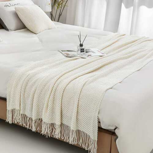 Sofa blanket Instagram style blanket office nap blanket throw blanket air conditioner cover blanket B&B decoration bed tail band