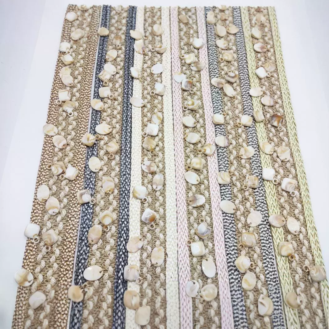 Ретро ручной работы из бисера из хлопка и льна с кружевами DIY богемная одежда манжеты кардиган для обуви аксессуары