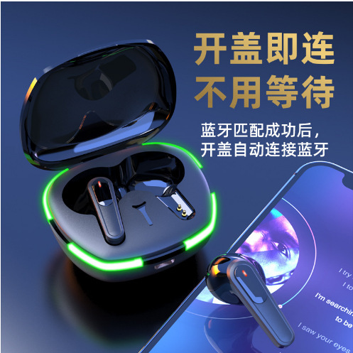 Popular PRO60 e-sports game Bluetooth headset TWS low latency subwoofer real wireless stereo e-commerce hot sale
