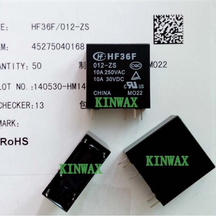 HF36F/009-HSL 10A/250VAC一组常开HF36F 继电器