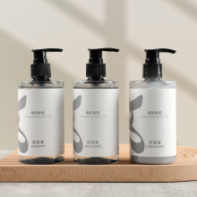 高档酒店洗发水大瓶装民宿宾馆一次性洗浴用品檀韵香型沐浴露套装