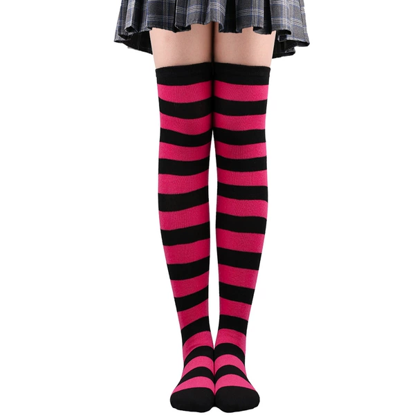 Rose red+black/wide bar 11