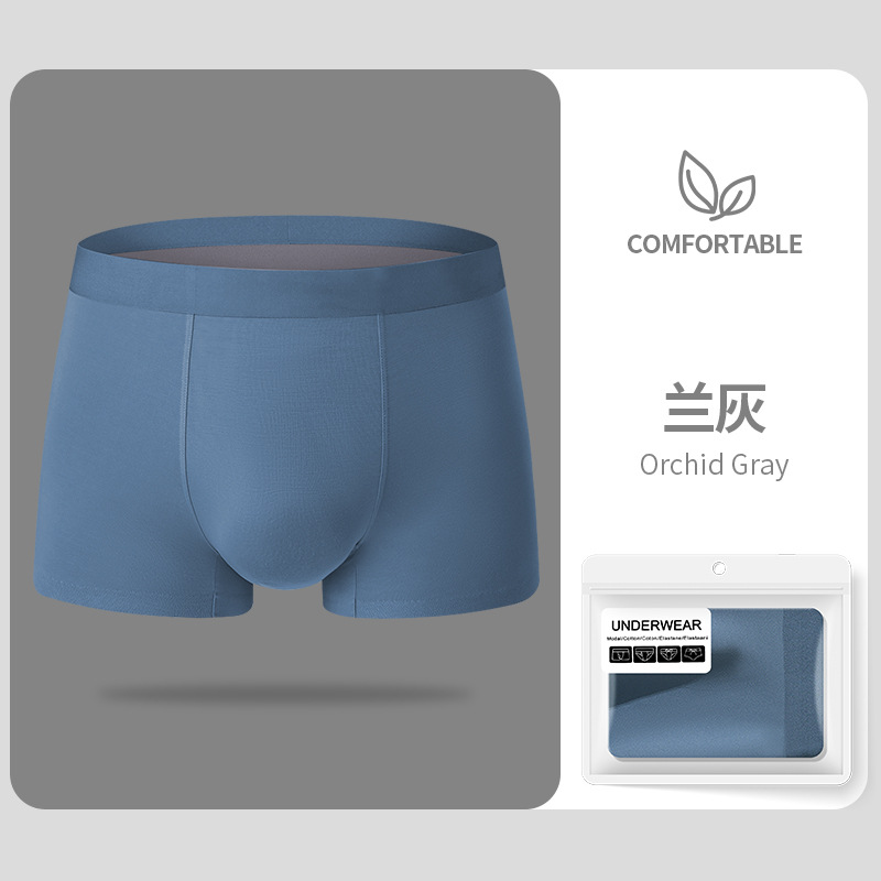 Pantalones interiores de hombre al por mayor 100 pcs de moda nylon de doble cara sin marcas pantalones de cuadrícula cómodos de hombre