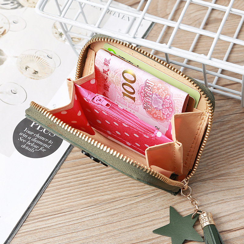Fashion Short Printing Tassel Wallet Wholesale display picture 11