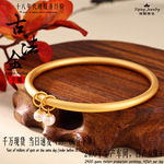 925古法银镀金新中式高级感素链淡水珍珠手镯女手环手饰小众设计