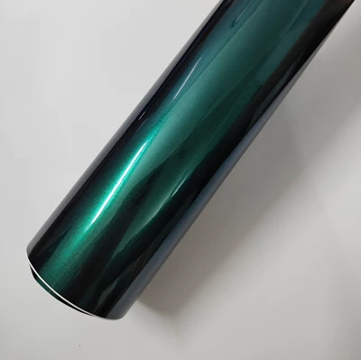 change purple charm blue computer | Automotive Film - 30cm100cm-super-bright-metallic-royal-green