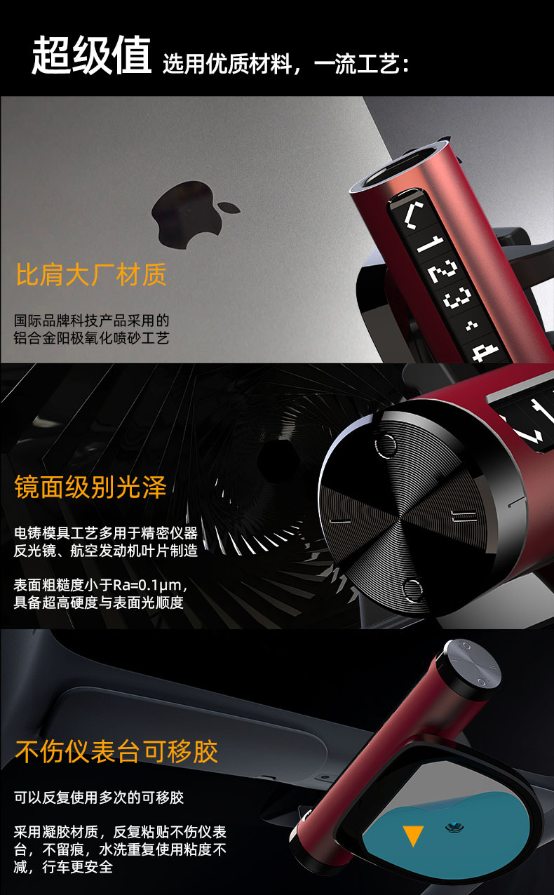 Car Mobile Phone Holder, License Plate Moving Device, Multi-Functional Escape Device, Fire Window-Breaking Hammer, Mini Life-Saving Safety Hammer, Window-Breaking Device