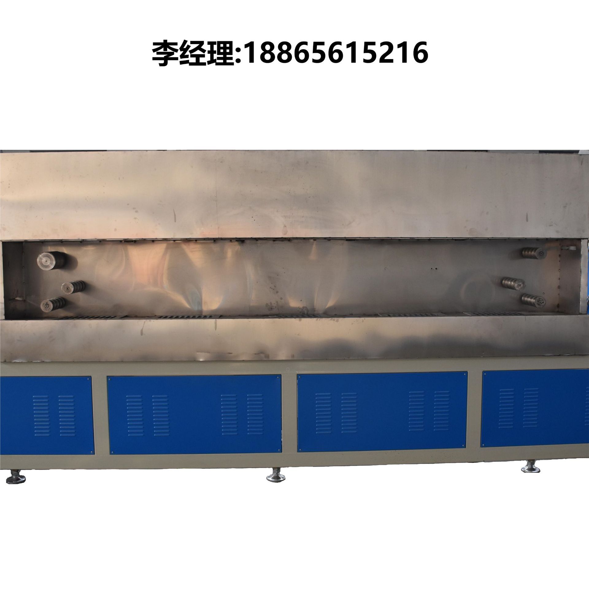 PE再生料打包带拉丝机  一出二打包带拉丝机