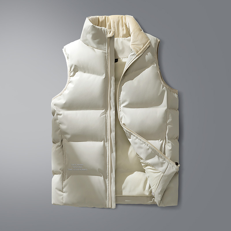 Otoño e Invierno nuevo ligero abajo chaleco joven pareja Corea moda guapo chaleco fábrica al por mayor