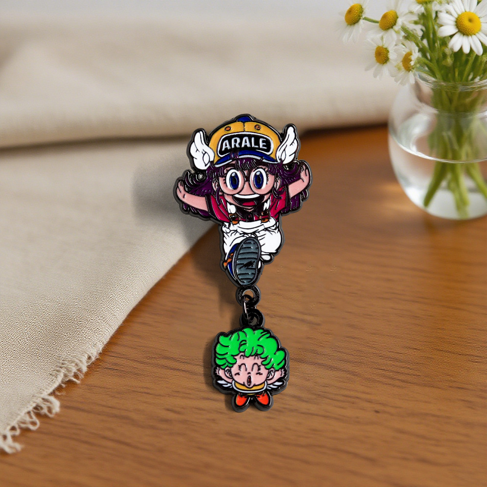Cartoon Character Peter Pan Brooch Creative Pendant Badge Classic Animation Peripheral Pin Fan Gift Accessories