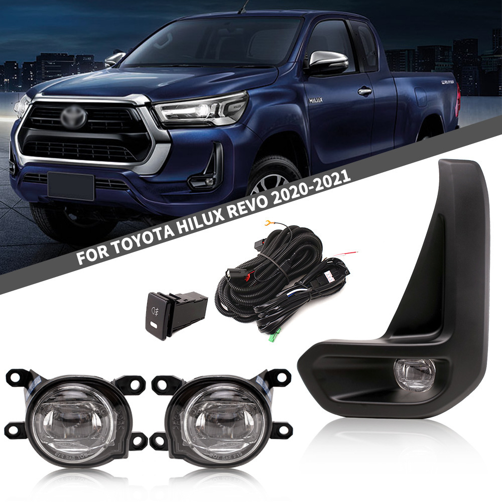 Aplicable a Toyota 20 / 21 nuevo Hercules REVO conjunto de luz de niebla frontal pickup luz de día luz de barra