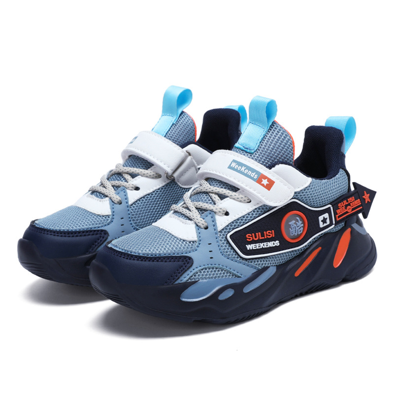 2024 otoño nuevos zapatos para niños zapatos deportivos casuales para niños zapatos de malla para niños grandes zapatos de running suaves