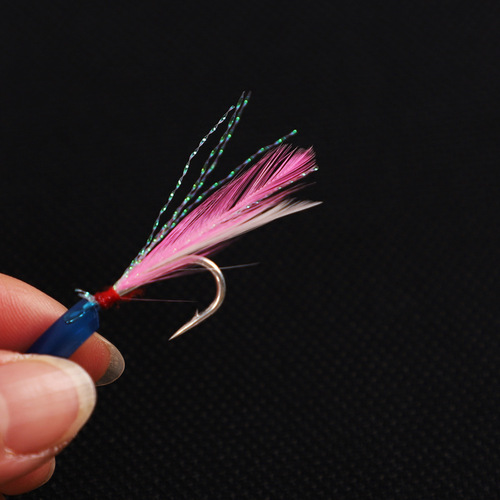 Export new model of trolling bow angle fake bait Luya bait mackerel tobacco big green needle water surface trolling hard bait slippers airplane