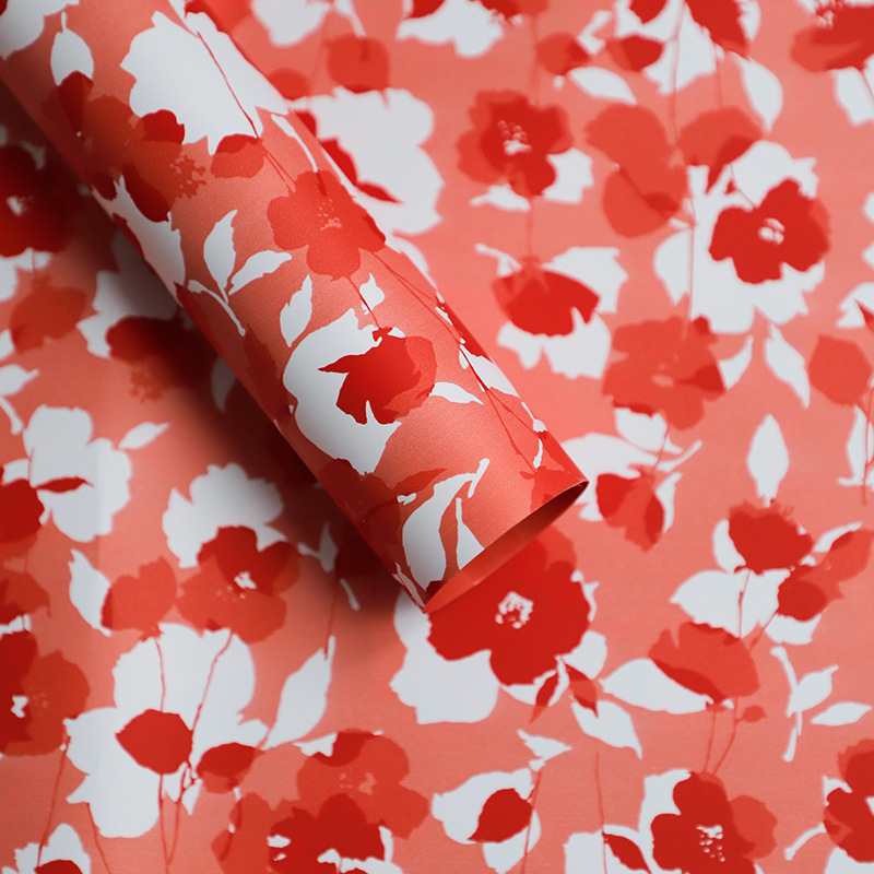 Flor de verano té de flores de alto nivel papel de embalaje floral impermeable ramo de flores materiales de embalaje de flores