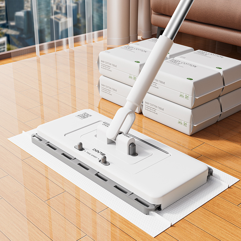 2026 New Model Face Towel Mop with Automatic Cloth Clipper for Home Use, One-Step Cleaning, Dual-Use for Dry and Wet, Hands-Free Flat Mop 2026 New Model Face Towel Mop with Automatic Cloth Clipper for Home Use, One-Step Cleaning, Dual-Use for Dry and Wet, Hands-Free Flat Mop