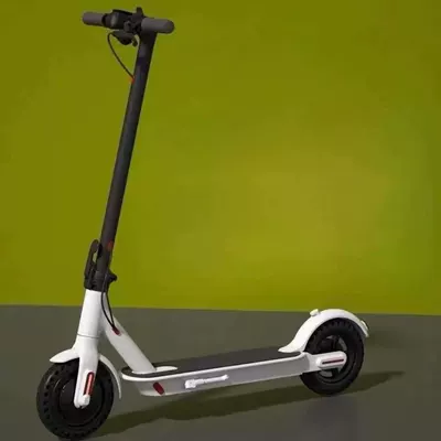 Qatlanan elektrik skuterlər – Two-Wheel Mobility Scooter - white-36v78a-lithium-battery-with-a-range-of-25-kilometers