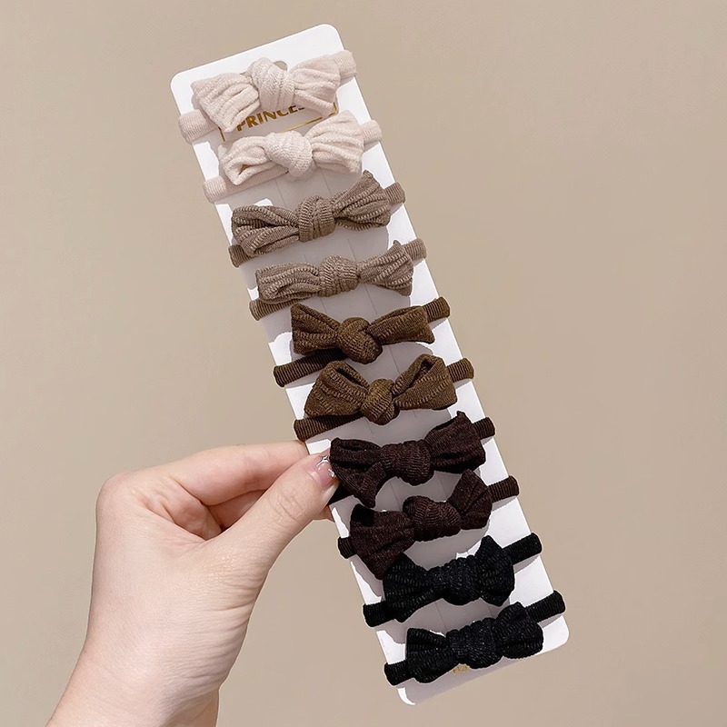 Liga de cabello 2025 – banda elástica de cuero duradero, alta gama, estilo sencillo y buena elasticidad