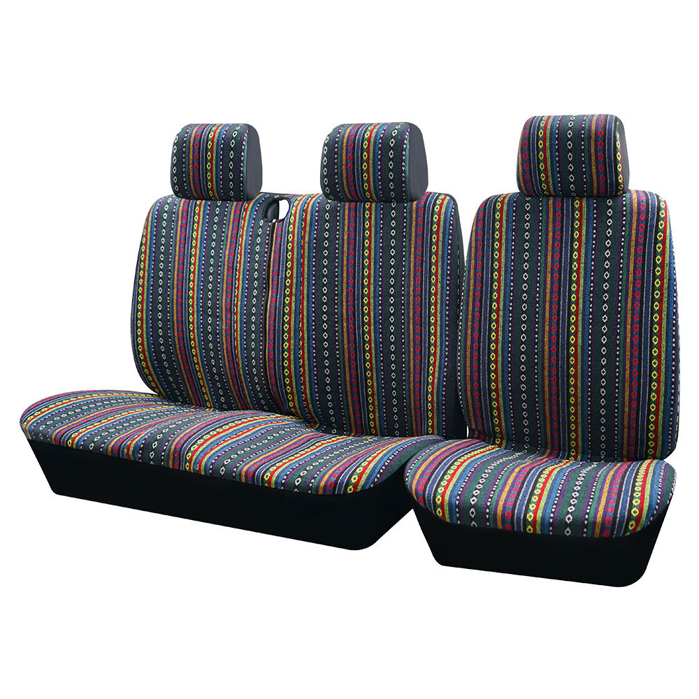 Universal – Universal seat cover SUV Universal Striped - red-85116cm