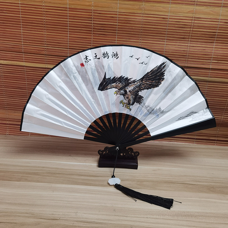 (No. 1) 술이 달린 8 인치 검은 막대 (양면 독수리)