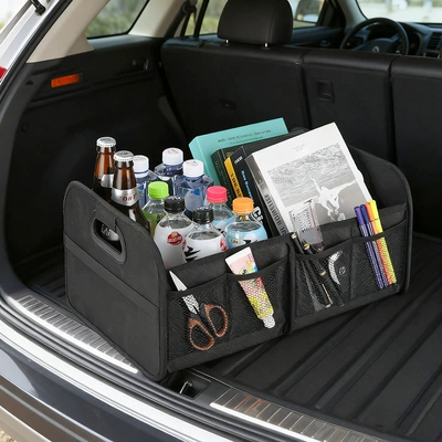 Car storage bag/box: Foldable Large-Capacity Storage Box
