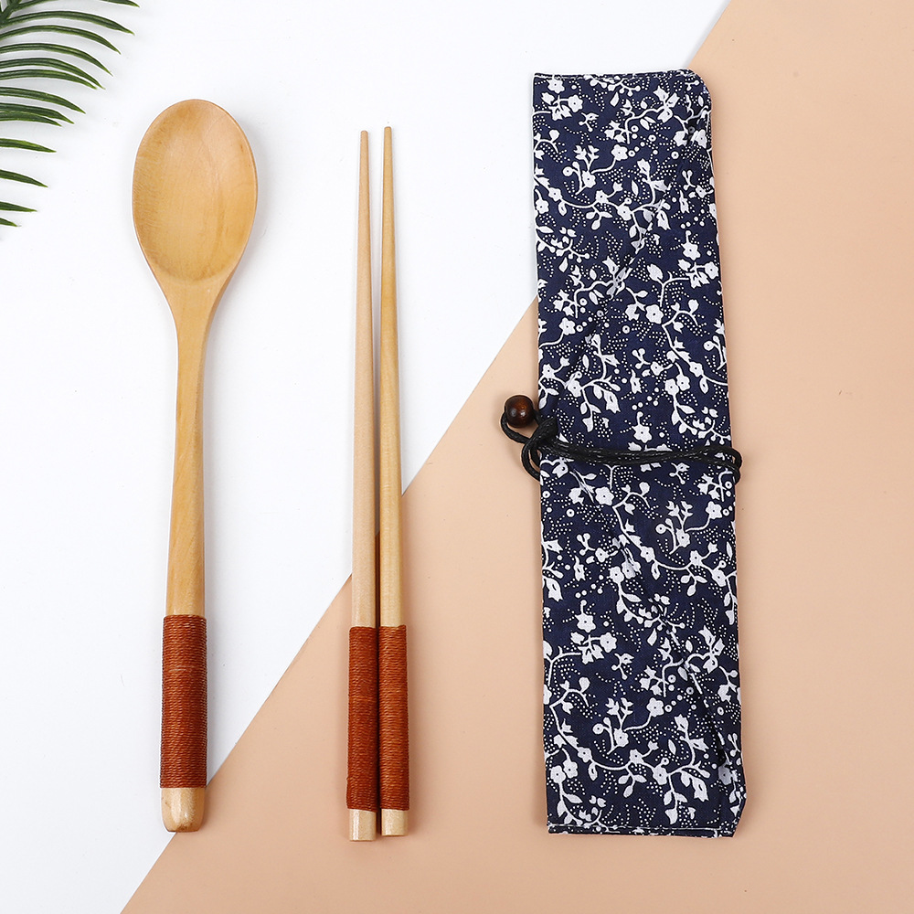 통나무 색깔의 꼬인 세트 나팔꽃 천 가방