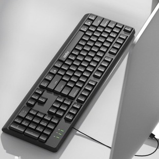 Rapoo�װ�NK1500 �о��I�P USB�k����X�̄շ����R�D���Iñ��ɫ