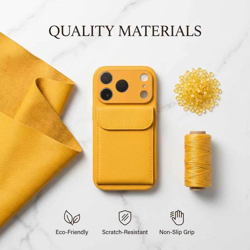 Autumn and Winter Lychee Pattern Suitable for Apple 16 Pro Max Card Holder Phone Case Two-In-One iPhone 17 Precision Hole Protective Case